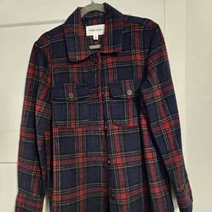 Tribal Jeans plaid shacket